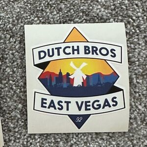 Dutch Bros East Vegas Sticker